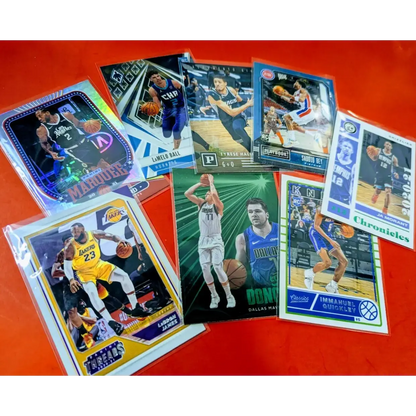 2020-21 Panini Chronicles NBA Hanger Box | 30 Cards & Exclusive Green & Red Auto Parallels