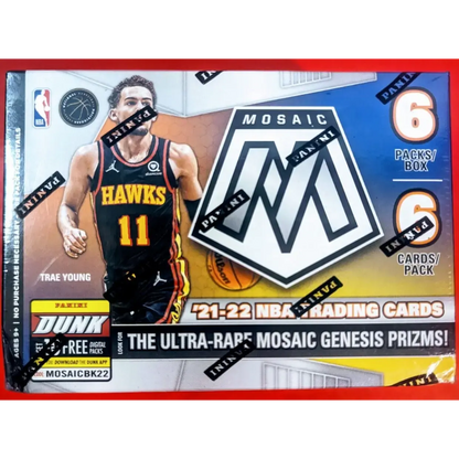 2021-22 Panini Mosaic Basketball Blaster Box - Exclusive Green Ice Prizms!