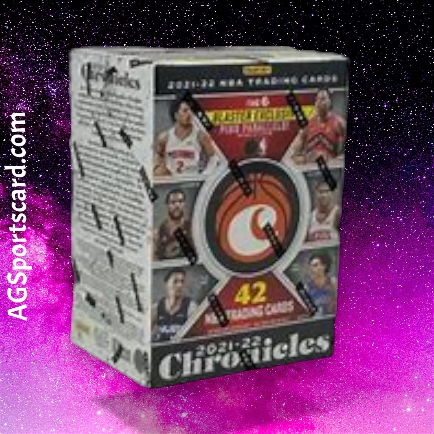 2021-22 Panini Chronicles Basketball Blaster Box | Exclusive Pink Parallels & Rookies | 7 Cards Per Pack