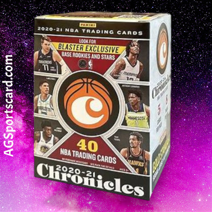 2021-22 Panini Chronicles Basketball Blaster Box | Exclusive Pink Parallels & Rookies | 7 Cards Per Pack