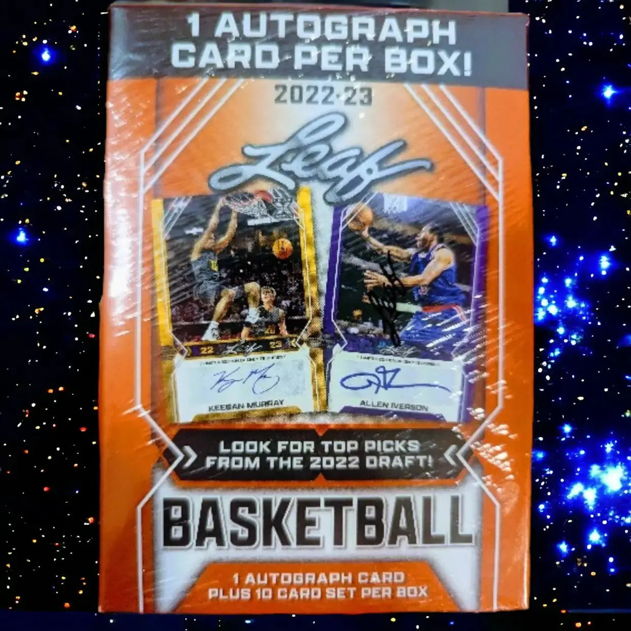 2022-23 Leaf Basketball Cards | NBA - Blaster Box | One Autograph