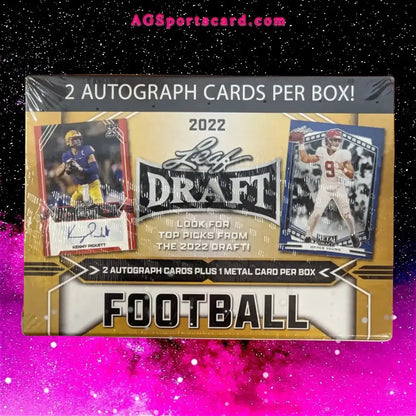 2022 Leaf Draft Football Cards | NFL - Blaster Box | 2 Autographs Per Box | Brock Purdy RC