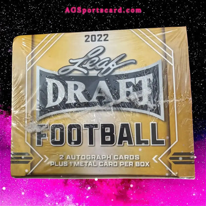 2022 Leaf Draft Football Cards | NFL - Blaster Box | 2 Autographs Per Box | Brock Purdy RC