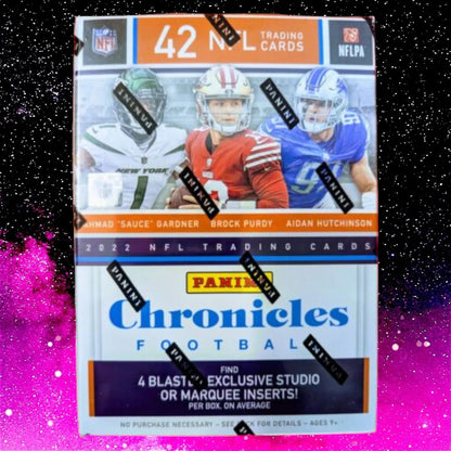 2022 Panini Chronicles Football Blaster Box - Exclusive KC Orange Parallels