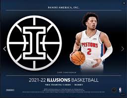 2021/22 Panini Illusions Basketball Blaster Box - 6 Packs with Emerald & Ruby Parallels, Ultra-Rare Inserts