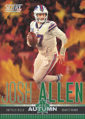 2023 Panini Score Football    Josh Allen Sports Card