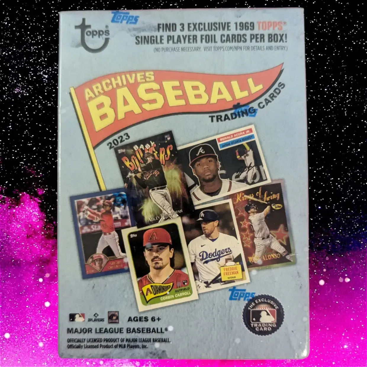 2023 Topps Archives Baseball Cards Blaster Box | Classic Design with 200+ Diverse Player Cards