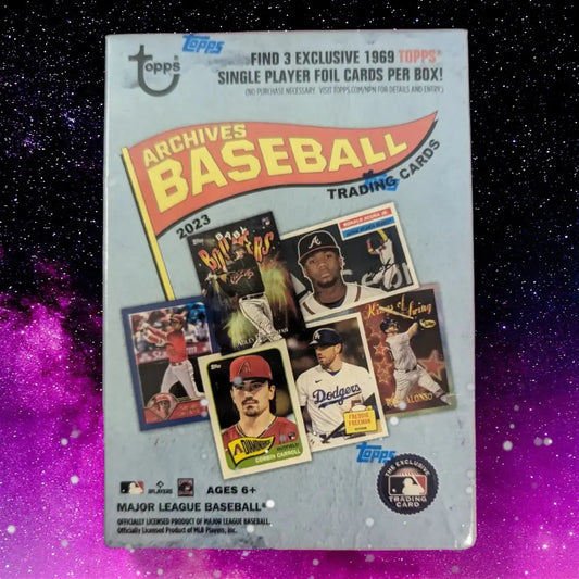 2023 Topps Archives Baseball Cards Blaster Box | Classic Design with 200+ Diverse Player Cards