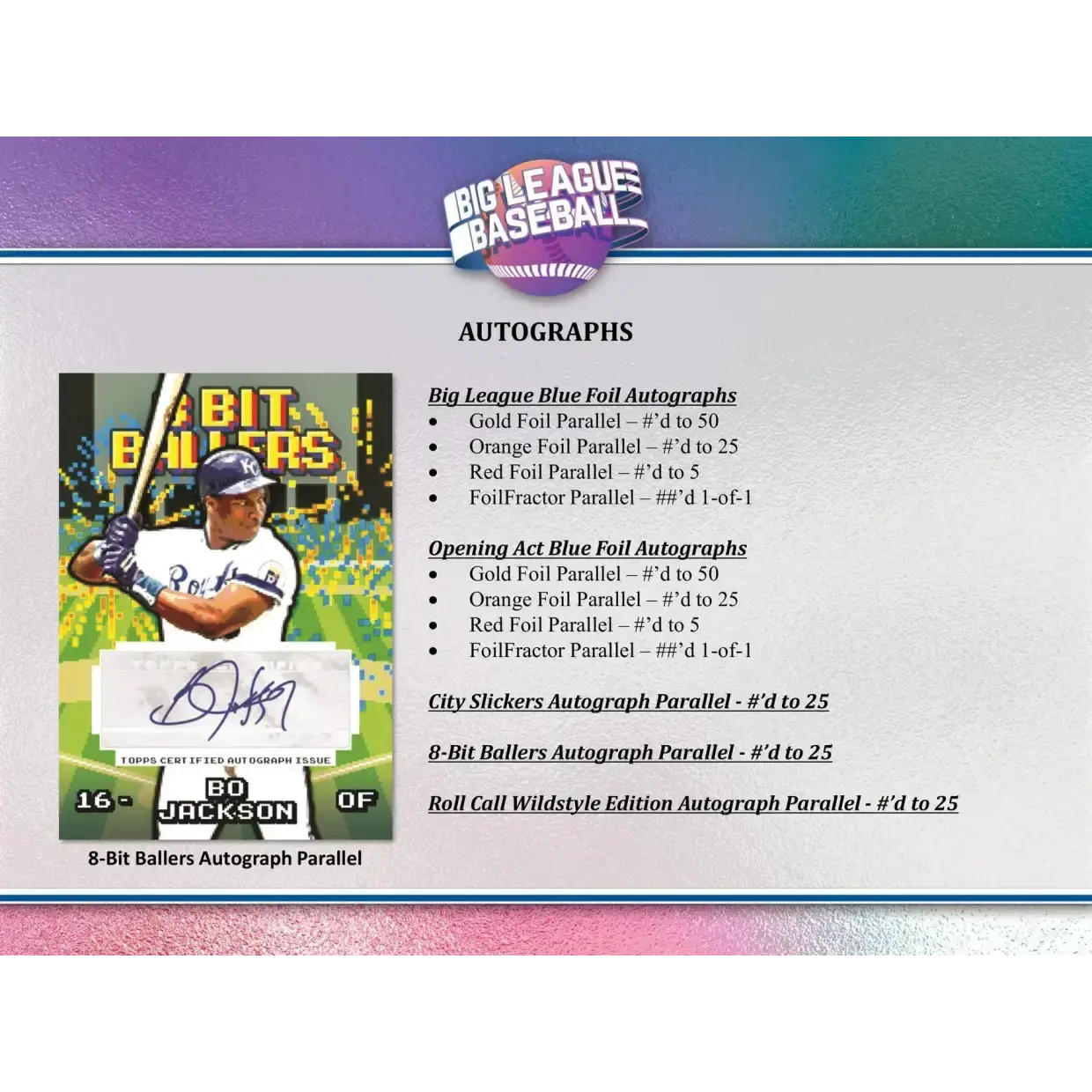 2023 Topps Big League Baseball Hobby Box