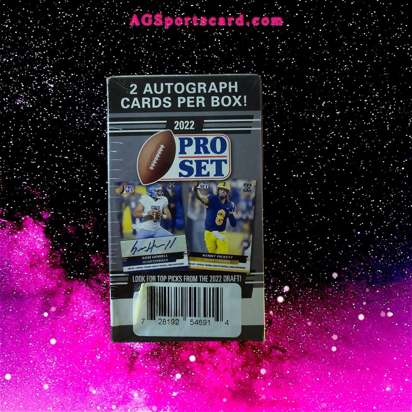 2022 Leaf Pro Set Draft Football Blaster Box | 10 Cards + 2 Autographs | C.J. Stroud Rookie