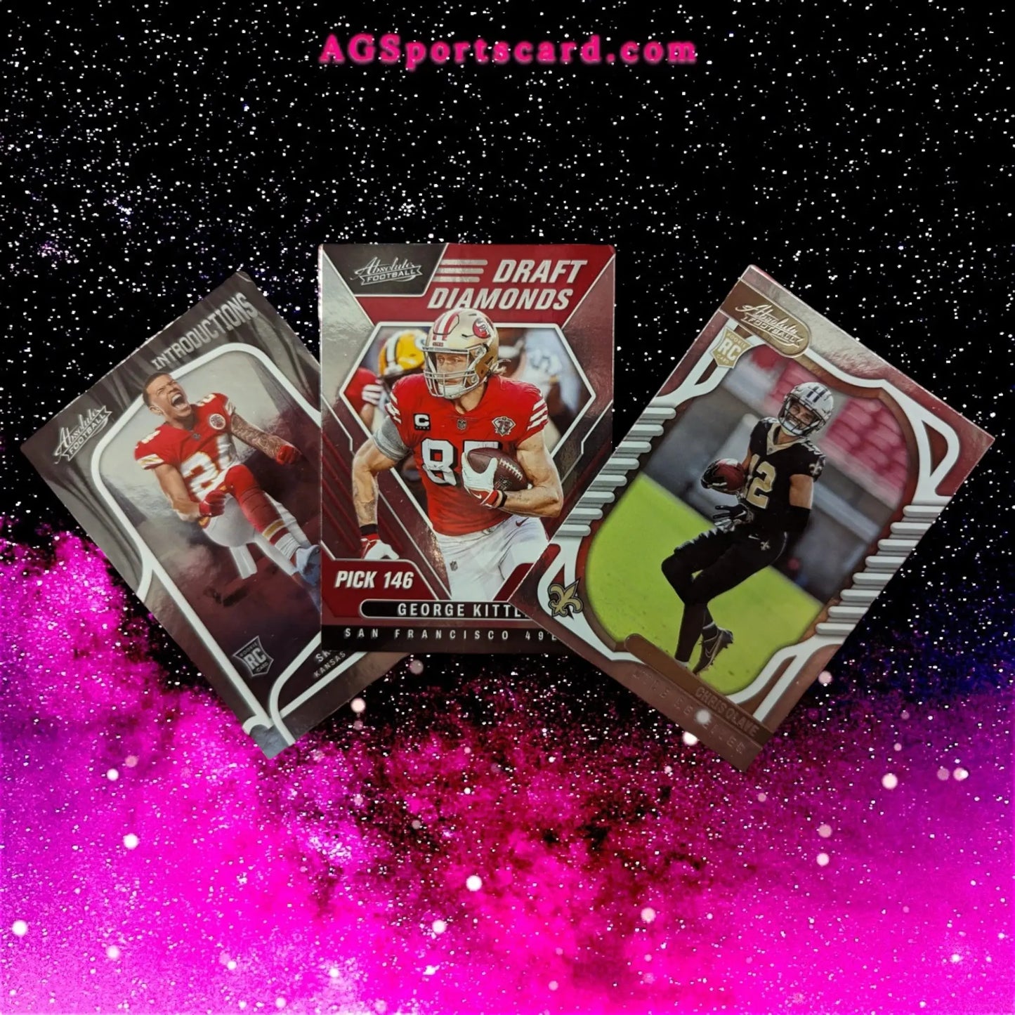 5 Packs Panini 2022 Absolute Football Cello Value Pack - Discover Rare Kaboom Cards!