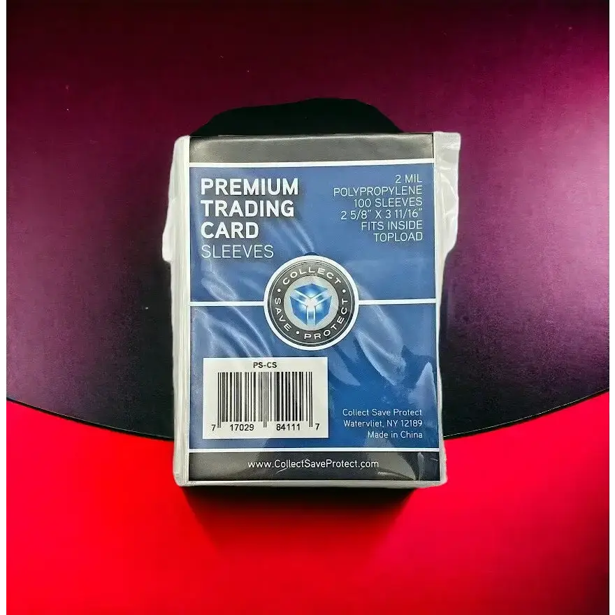 CSP Premium 2 Mil Trading Card Sleeves - Acid-Free & Crystal Clear