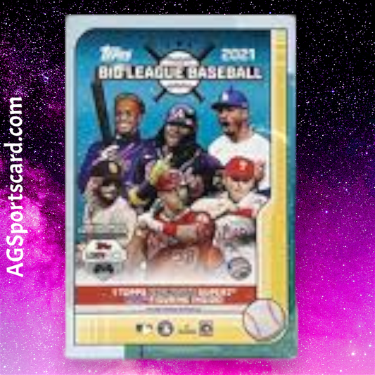 a baseball card with a group of baseball players on it