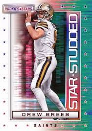 a football card with a player on it