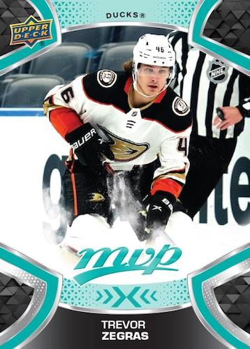 a hockey card with a player on it