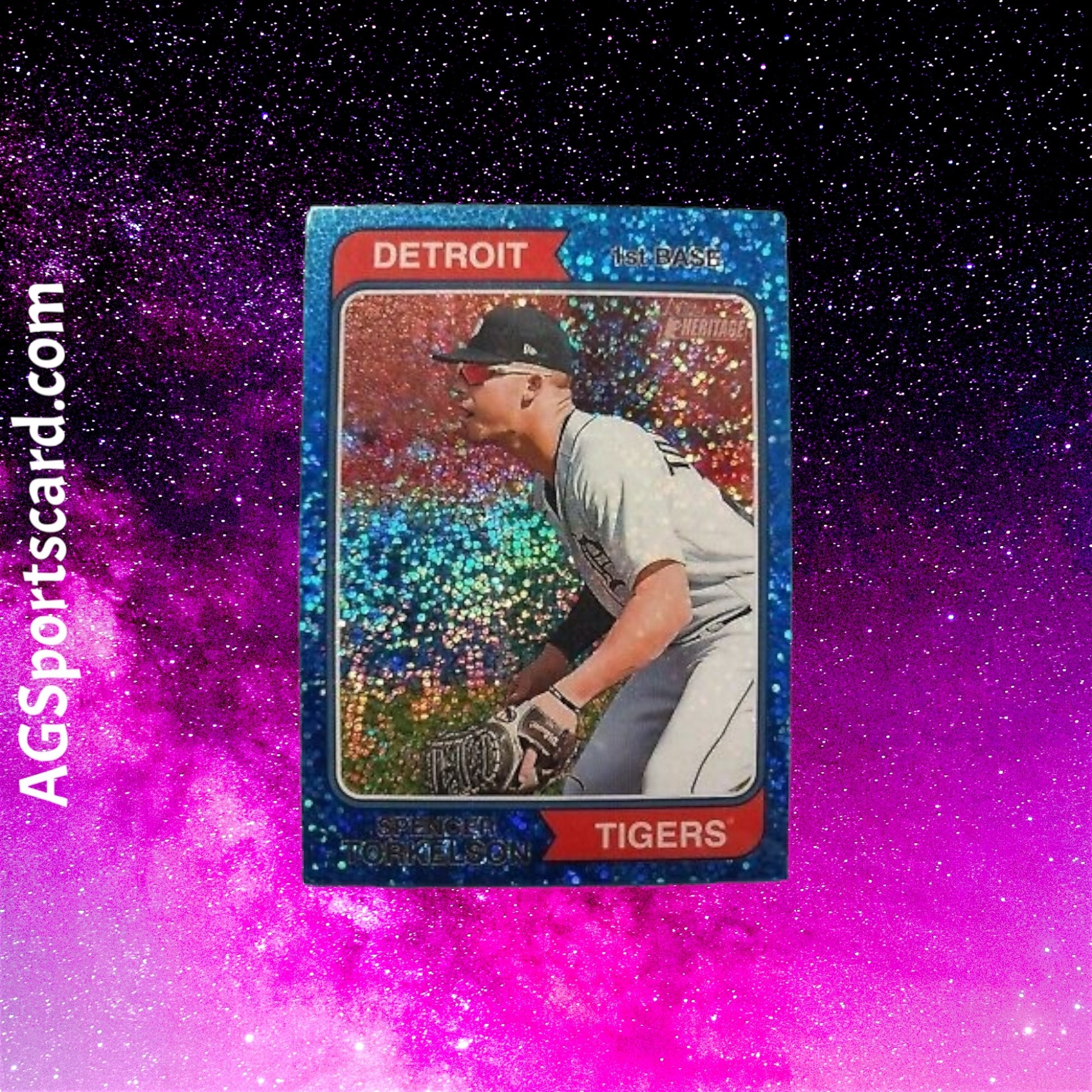 a baseball card with a picture of a baseball player