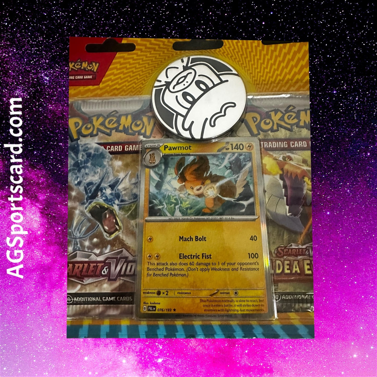 a pokemon trading card with a picture of a pikachu