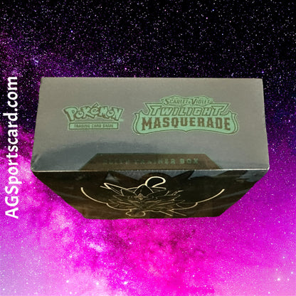 a box of masquerade on a purple background