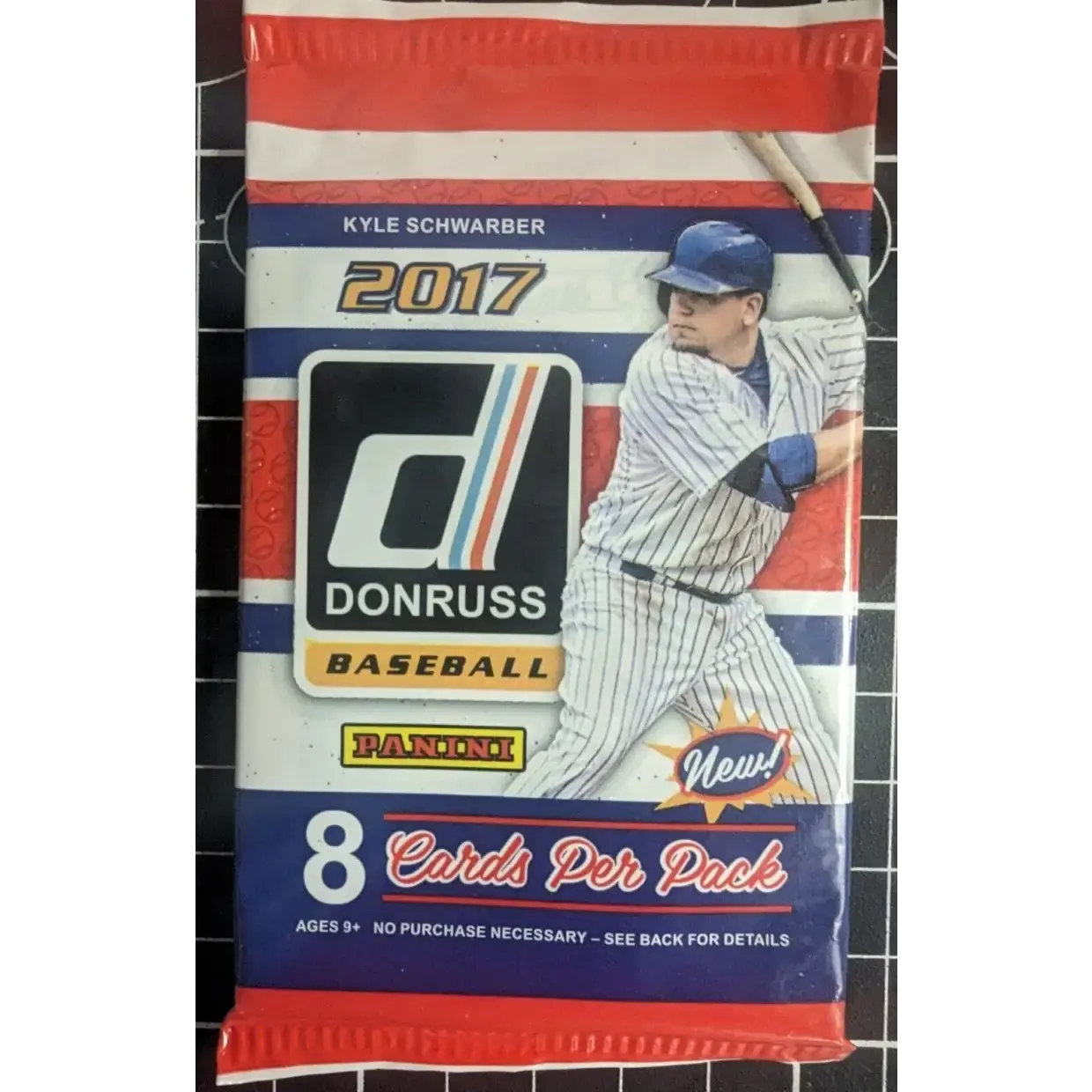 Panini 2017 Donruss Baseball Cards | MLB - 8 Card Pack