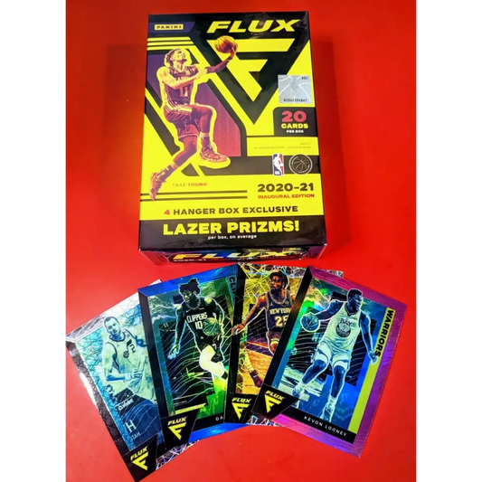 Panini 2020-21 Flux Basketball Cards | NBA - Hanger Box | Lazer Prizms