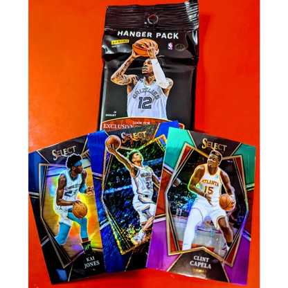 Panini 2021-22 Select Basketball Hanger Pack - 15 High-Quality Cards with NBA Superstars