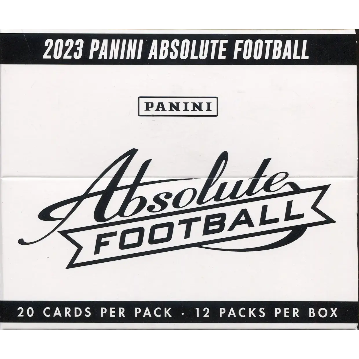 2023 Panini Absolute Football 12 Value Pack Box | 20 Cards Per Pack | Rookie Premiere Autographs & Explosive Inserts