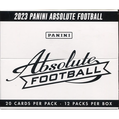 2023 Panini Absolute Football 12 Value Pack Box | 20 Cards Per Pack | Rookie Premiere Autographs & Explosive Inserts