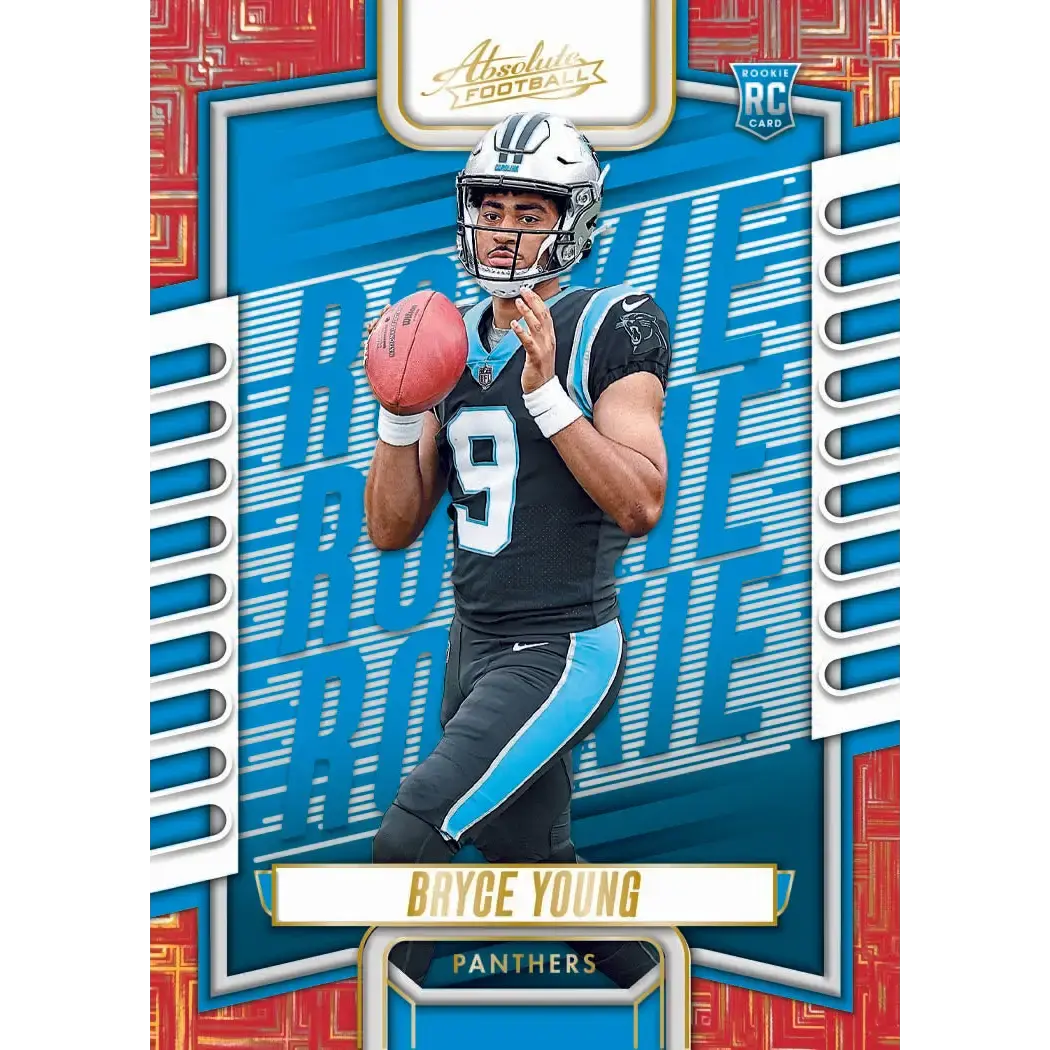 Panini 2023 Absolute Football NFL 48-Pack Hobby Gravity Feed Box | Red Parallels & Memorabilia Cards