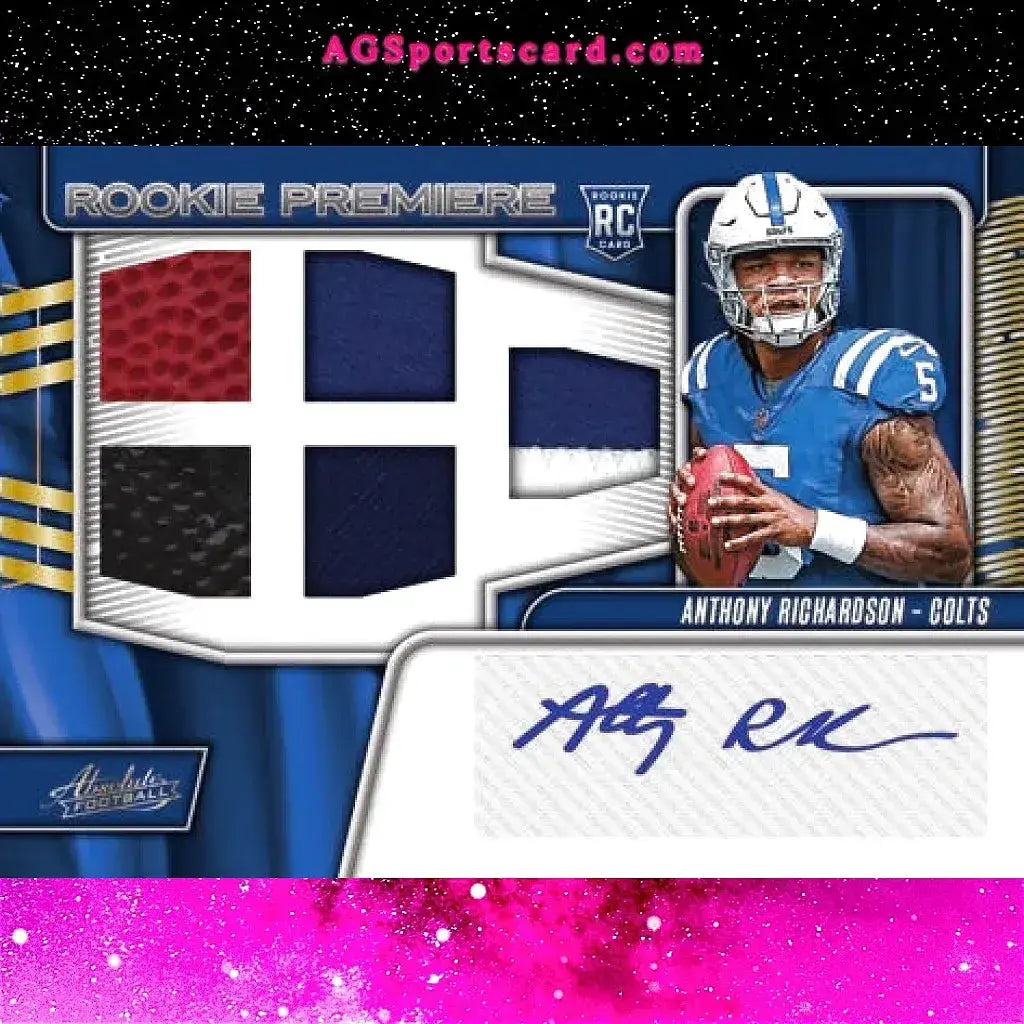 2023 Absolute Football Mega Box | NFL Trading Cards | Autograph, Black Parallels & Kaboom Inserts