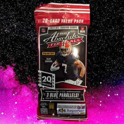 2023 Absolute NFL Cards Fat Pack | 20 Cards with Exclusive Kaboom & Autographs