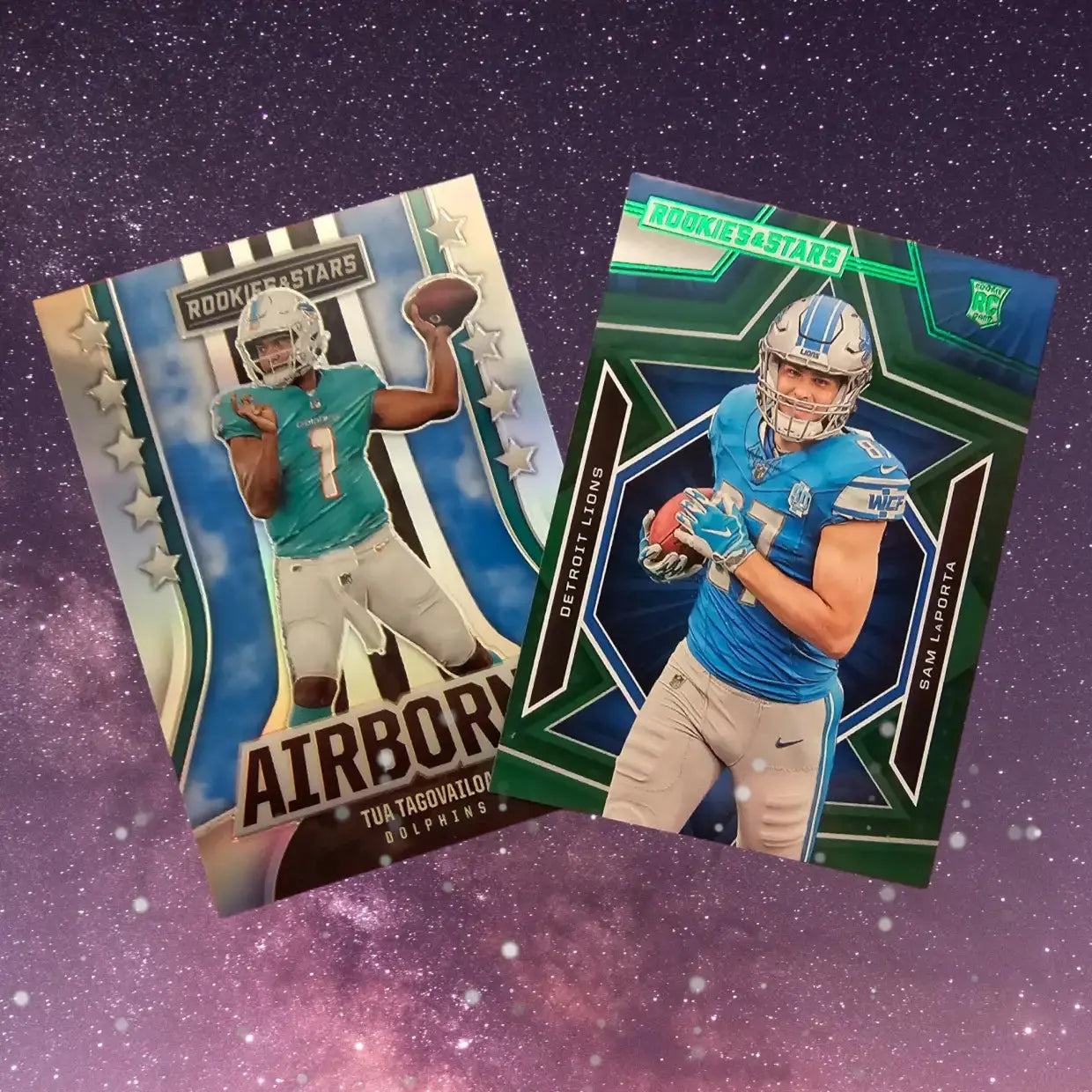 Panini 2023 Rookies And Stars Football Cards | NFL 40 Card FAT PACK | Opti-Chrome Parallels