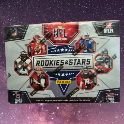 Panini 2023 Rookies And Stars Football Cards | NFL 40 Card FAT PACK | Opti-Chrome Parallels