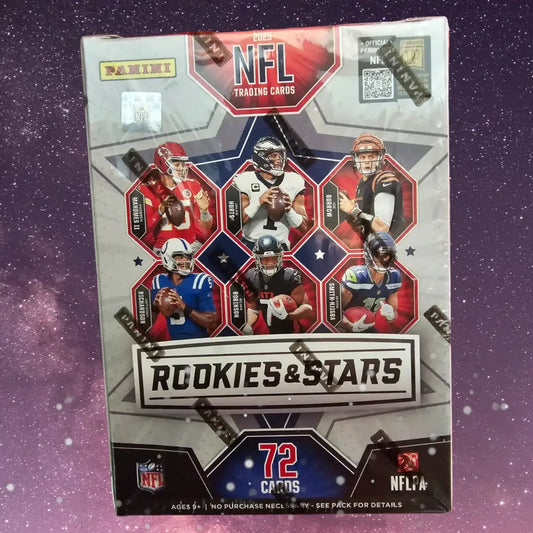 Panini 2023 Rookies And Stars Football Cards | NFL - Blaster Box | Red Parallels