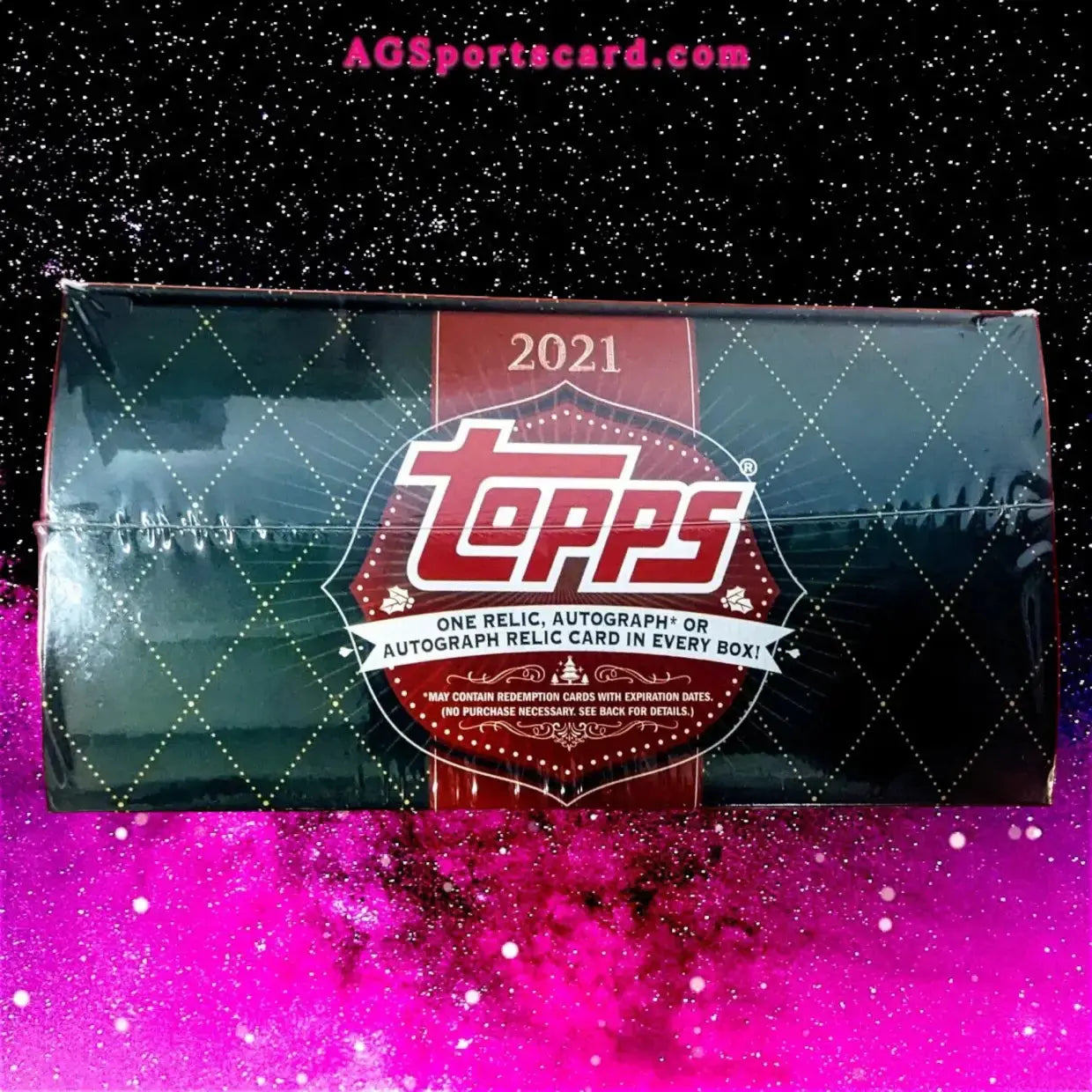 2021 Topps Baseball Holiday Mega Box - AUTO, RELIC, Metallic Parallels & Rare Die-Cut Cards