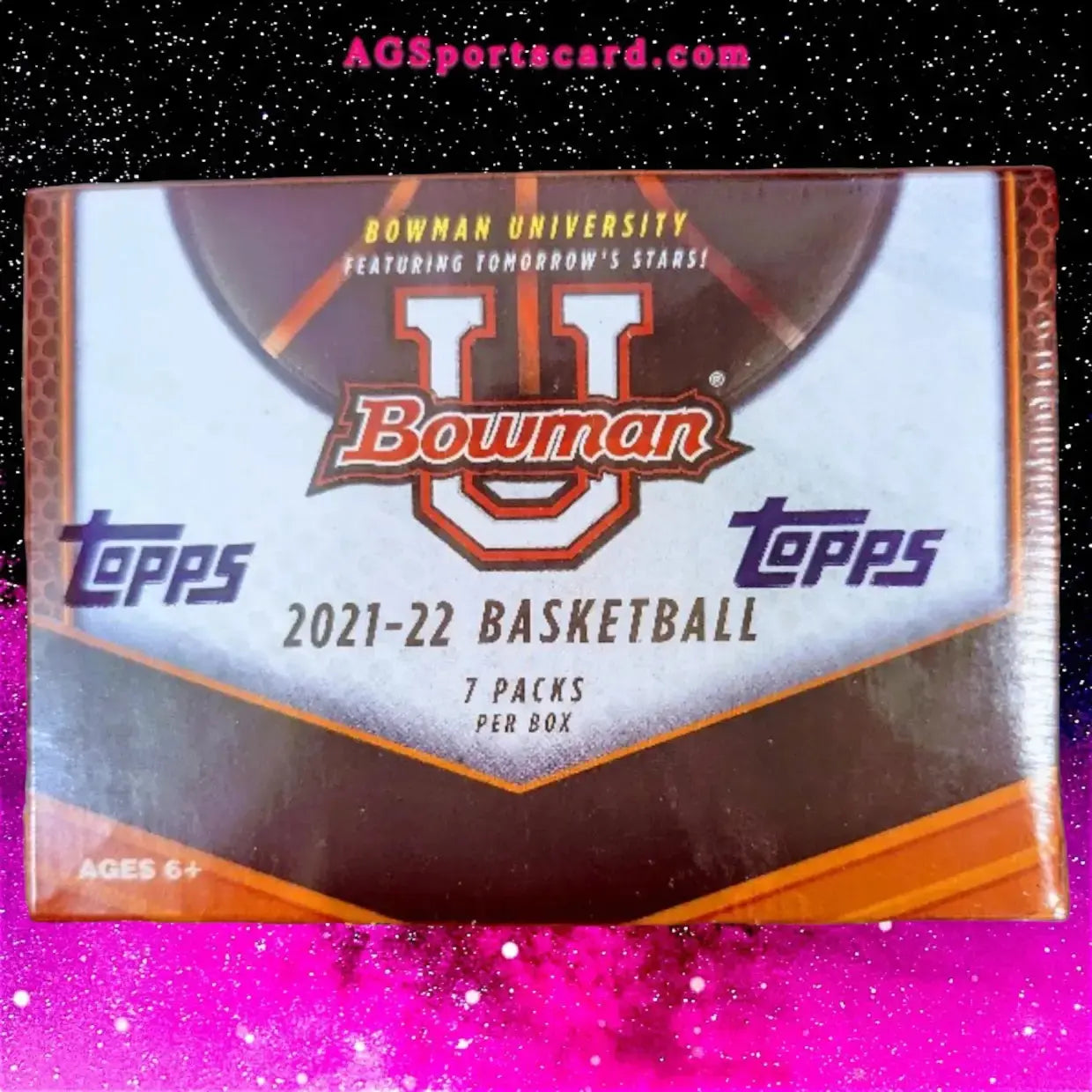 Topps NBA 2021-22 Bowman U Basketball Cards Blaster Box | Exclusive Collectible Cards