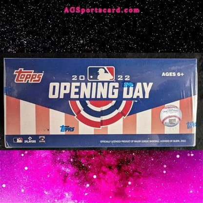 Topps Opening Day 2022 Baseball Hobby Box - Includes 36 Cards, Autograph & Relic Opportunities!