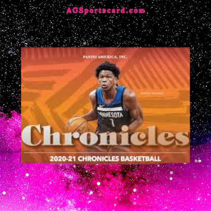 2020-21 Panini Chronicles Basketball 15 Card Cello Fat Value Pack | Top Stars & Rare Inserts